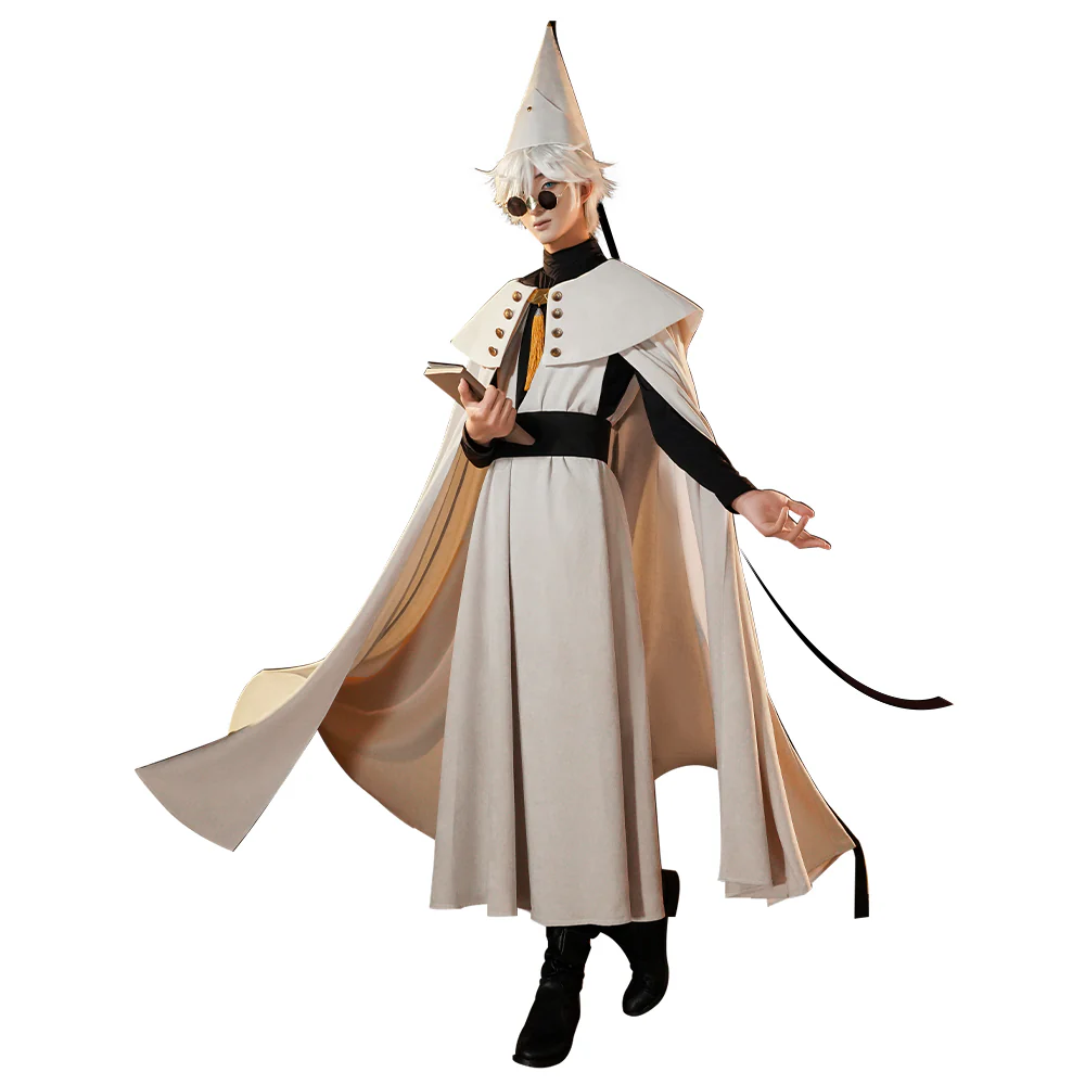 【Ready For Ship】【Size S-3XL】DokiDoki-R Manga Witch Hat Atelier Cosplay Qifrey Costume - Image 5
