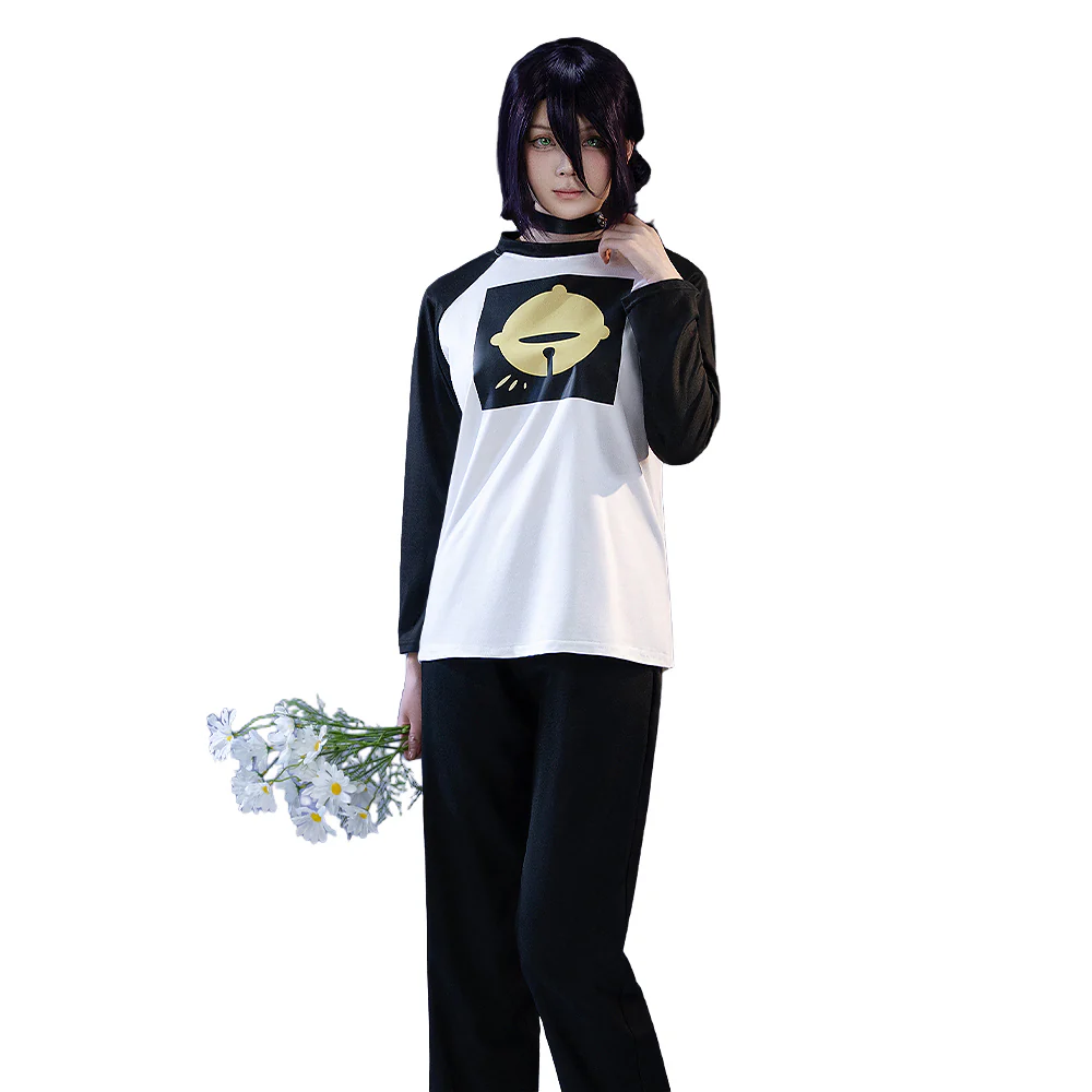【 Ready For Ship】【Size S-3XL】DokiDoki-R Movie Anime Cosplay Costume Daily Wear Top Only T-shirt - Image 5