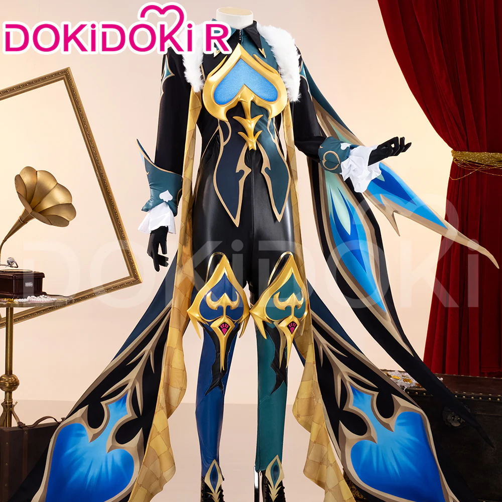 【Ready For Ship】【Last Batch】DokiDoki-R Game Honkai: Star Rail Cosplay Aventurine Costume Shajin Ten Stonehearts: Aventurine of Stratagems - Image 2