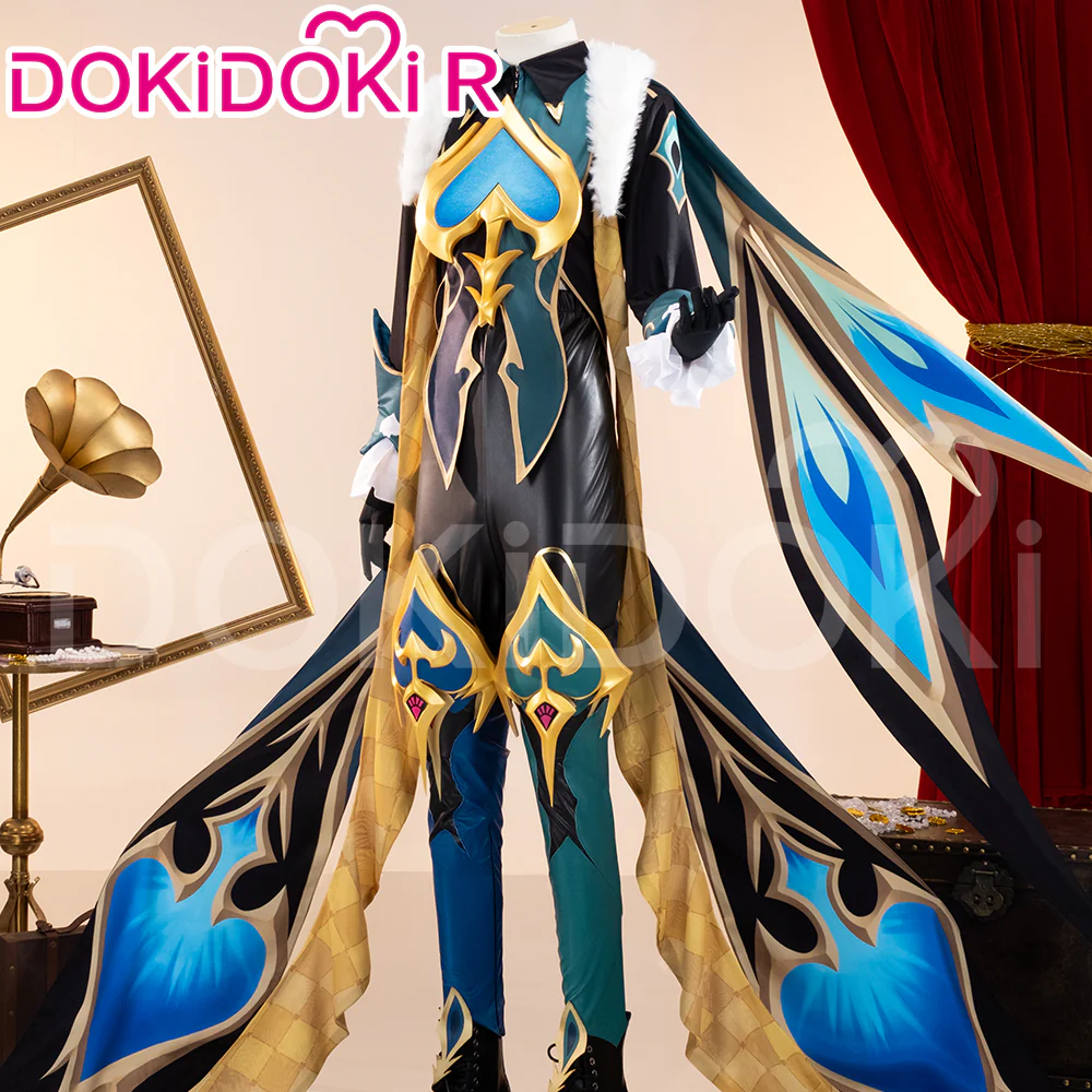 【Ready For Ship】【Last Batch】DokiDoki-R Game Honkai: Star Rail Cosplay Aventurine Costume Shajin Ten Stonehearts: Aventurine of Stratagems - Image 3