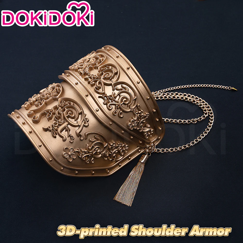 【Partially Ready For Ship】【Size S-3XL】【Last Batch】DokiDoki-SR Movie Anime KPOP KILLER Cosplay Costume 3D Printed / Vacuum Formed Shoulder Armor GOLD SERIES - Image 7