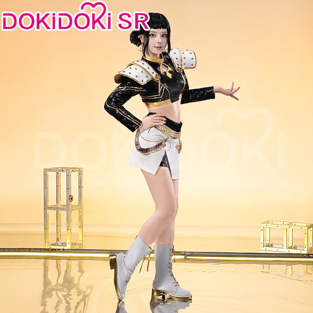 【Ready For Ship】【Size S-3XL】【Last Batch】DokiDoki-SR Movie Anime KPOP KILLER Cosplay Costume GOLD SERIES - Image 4