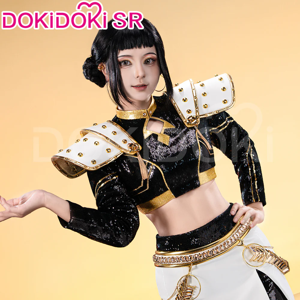 【Ready For Ship】【Size S-3XL】【Last Batch】DokiDoki-SR Movie Anime KPOP KILLER Cosplay Costume GOLD SERIES - Image 6