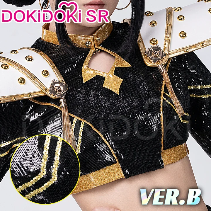 【Ready For Ship】【Size S-3XL】【Last Batch】DokiDoki-SR Movie Anime KPOP KILLER Cosplay Costume GOLD SERIES - Image 8