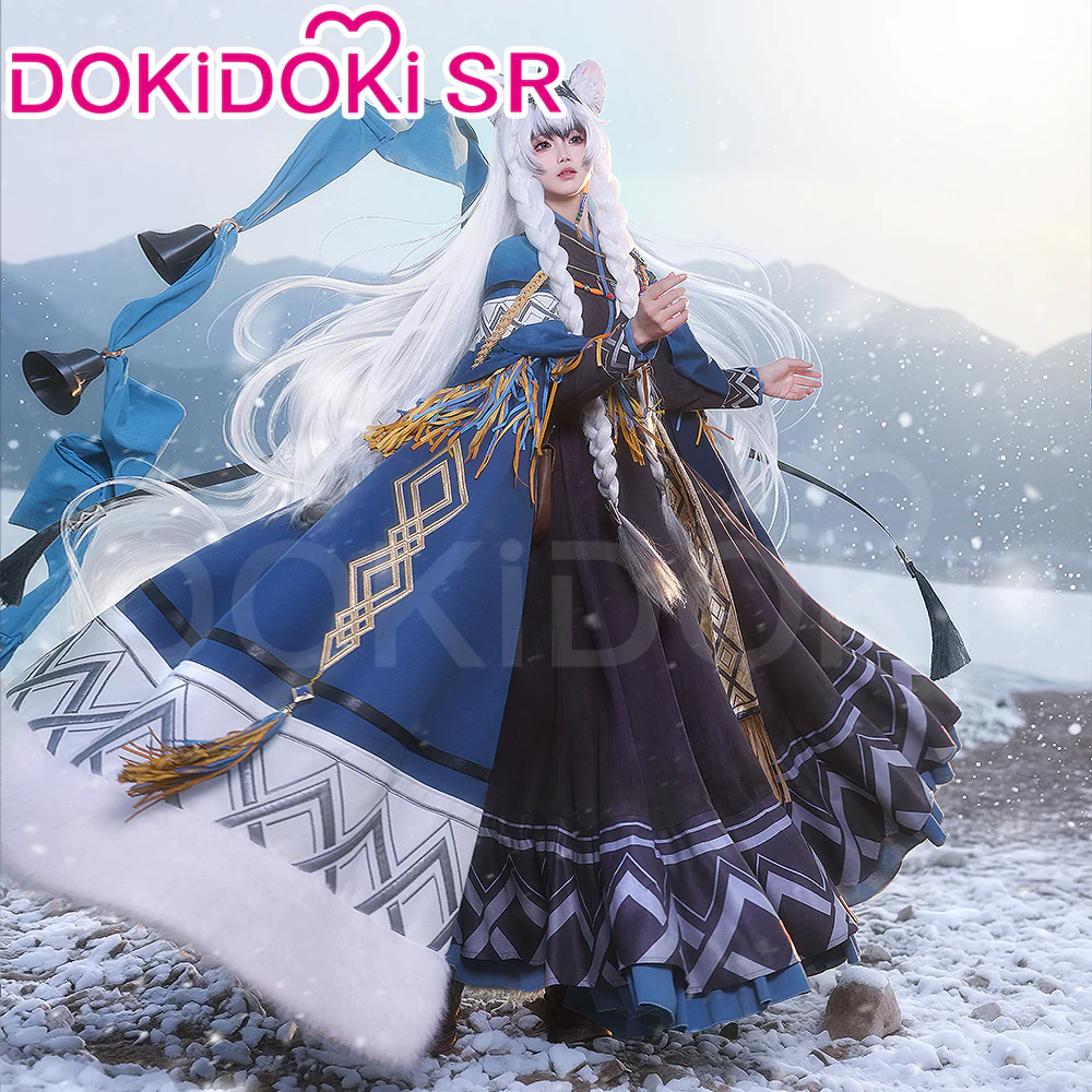 【Size S-XL】DokiDoki-SR Game Arknights Cosplay Pramanix the Prerita Costume Anya Silverash