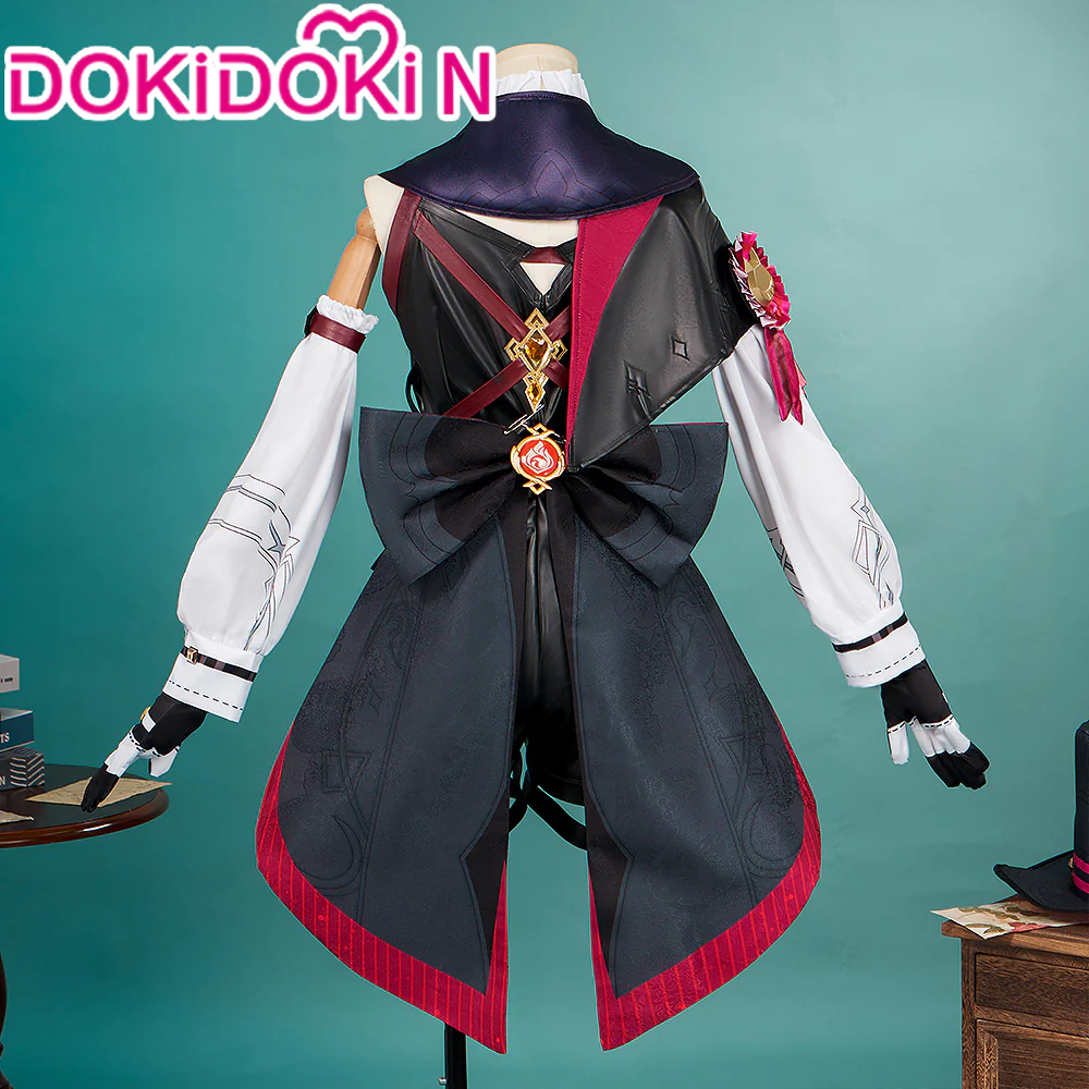 【Ready For Ship】【Last Batch】【Size XS-3XL】DokiDoki-N Game Genshin Impact Cosplay Fontaine Lyney Costume - Image 2