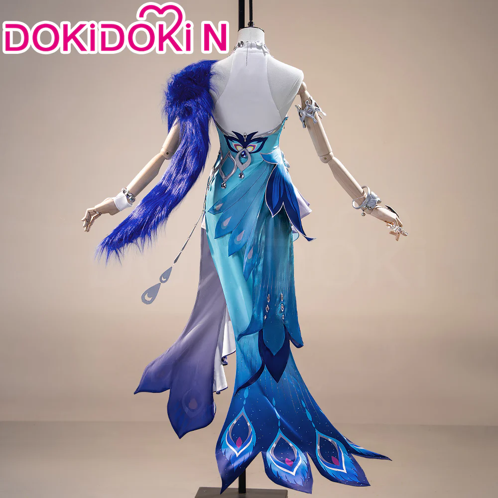 【Size XS-2XL】DokiDoki-N Game Honkai: Star Rail Cosplay Yao Guang Costume Yaoguang The Seer Strategist Planarcadia - Image 4