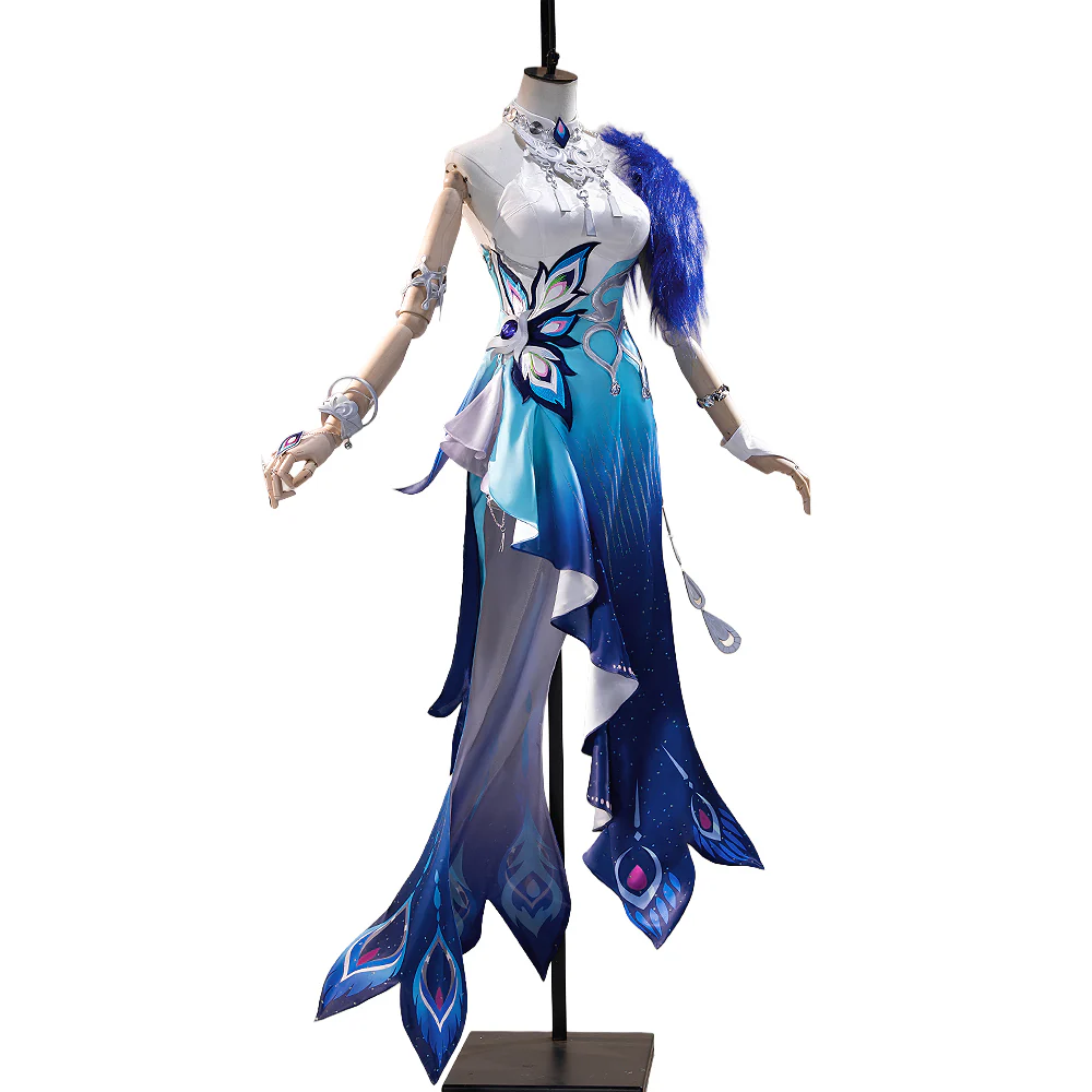 【Size XS-2XL】DokiDoki-N Game Honkai: Star Rail Cosplay Yao Guang Costume Yaoguang The Seer Strategist Planarcadia - Image 5