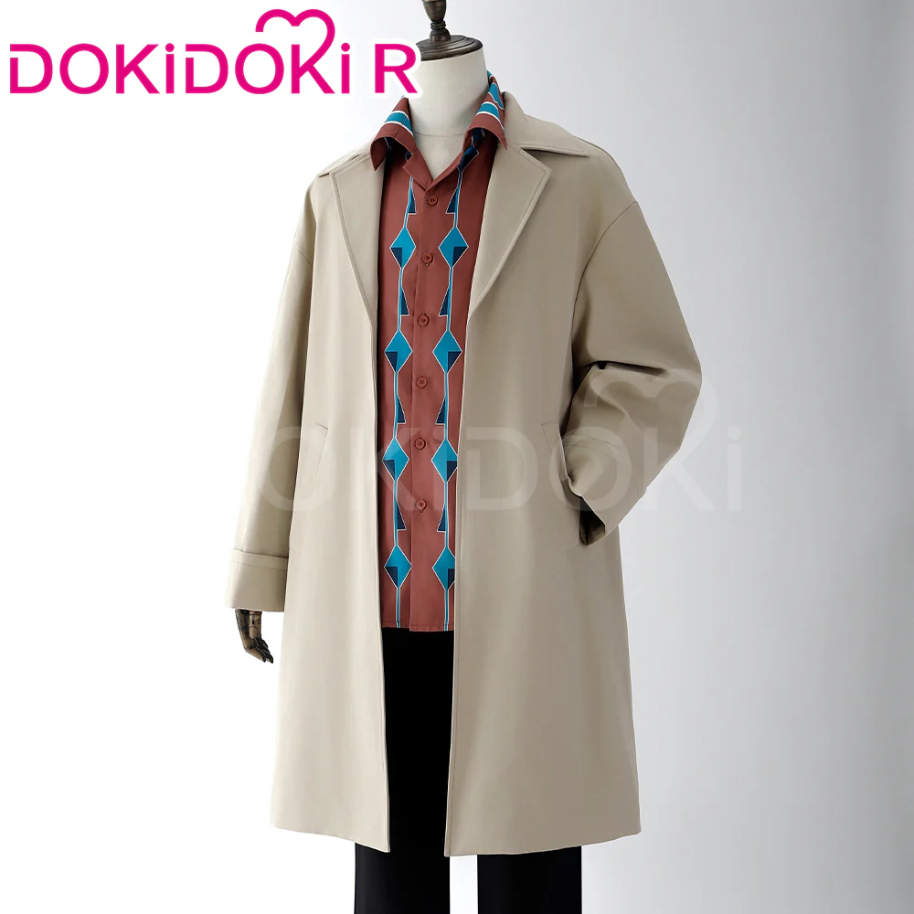 【Size XS-2XL】DokiDoki-R Anime Cosaply Coat Shirt Costume Men - Image 2