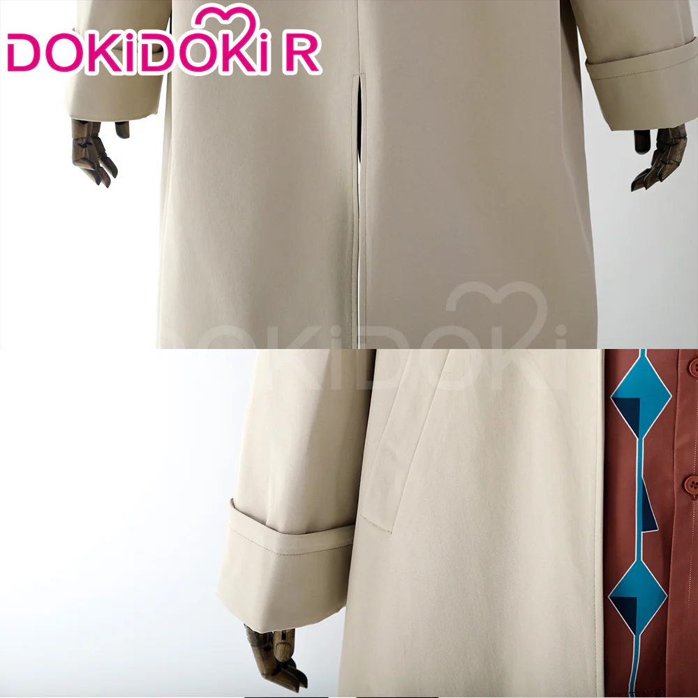 【Size XS-2XL】DokiDoki-R Anime Cosaply Coat Shirt Costume Men - Image 4