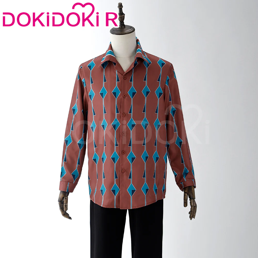【Size XS-2XL】DokiDoki-R Anime Cosaply Coat Shirt Costume Men - Image 5