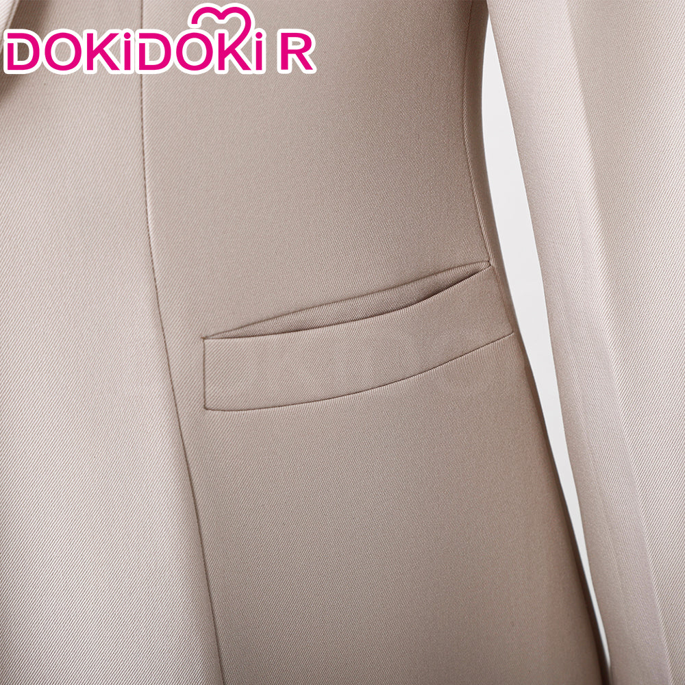 【Size XS-2XL】DokiDoki-R Anime Cosplay Khaki Suit Costume - Image 4