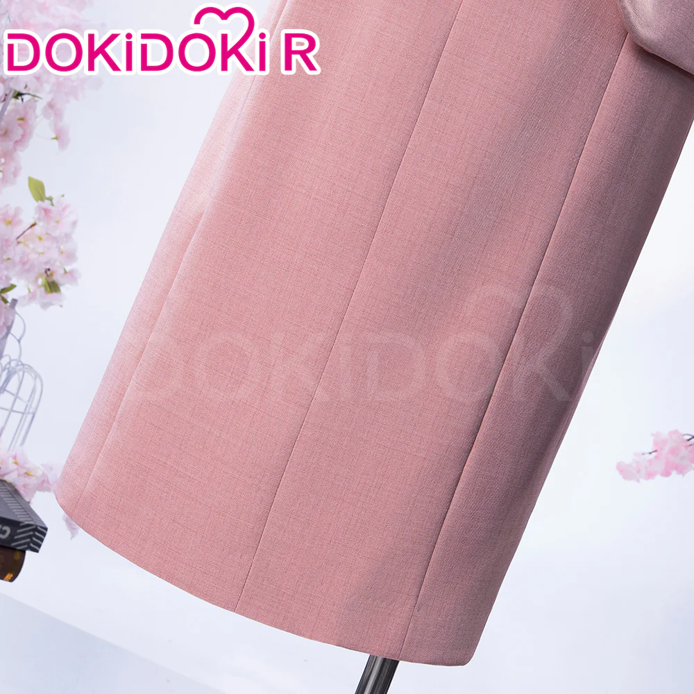 【Size XS-2XL】DokiDoki-R Anime Wotakoi: Love is Hard for Otaku Cosplay Narumi Momose Costume Pink OL Suit Office Lady - Image 4