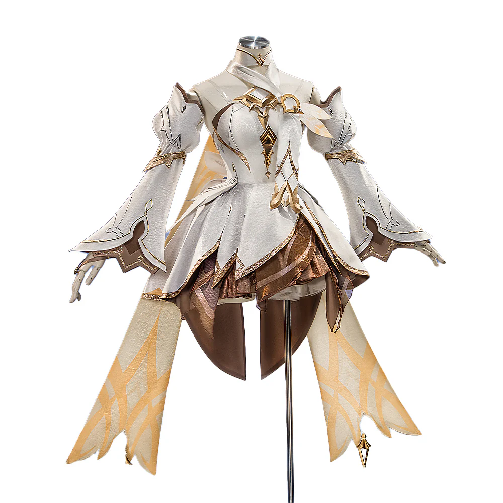 【Partially Ready For Ship】【Size XS-2XL】DokiDoki-R Game Genshin Impact Cosplay Traveler Lumine Costume Ying As Heaven and Earth Are Made Anew - Image 5