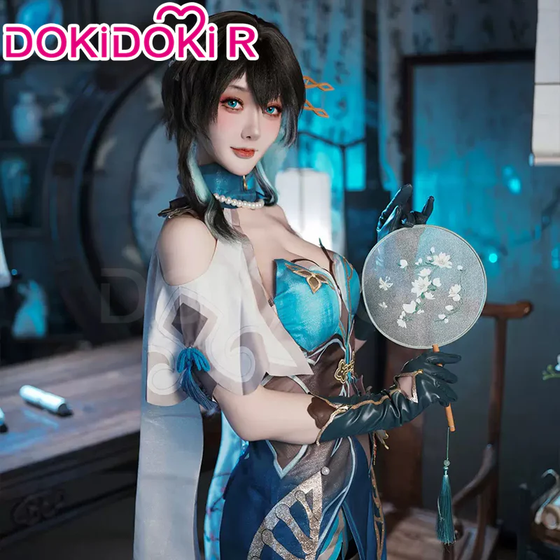 【Size XS-2XL】DokiDoki-R Game Honkai: Star Rail Cosplay Ruan Mei Costume Ruanmei - Image 3