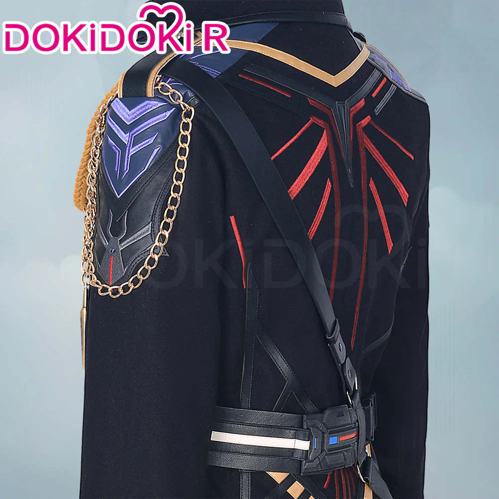 【In Stock】【Size XS-2XL】DokiDoki-R Game Love and Deepspace Cosplay Protagonist MC Costume Farspace Colonel Set Caleb - Image 3