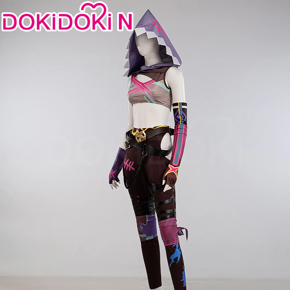 【In Stock】【Size XS-3XL】DokiDoki-N Anime Cosplay Fractured Jinxx Costume