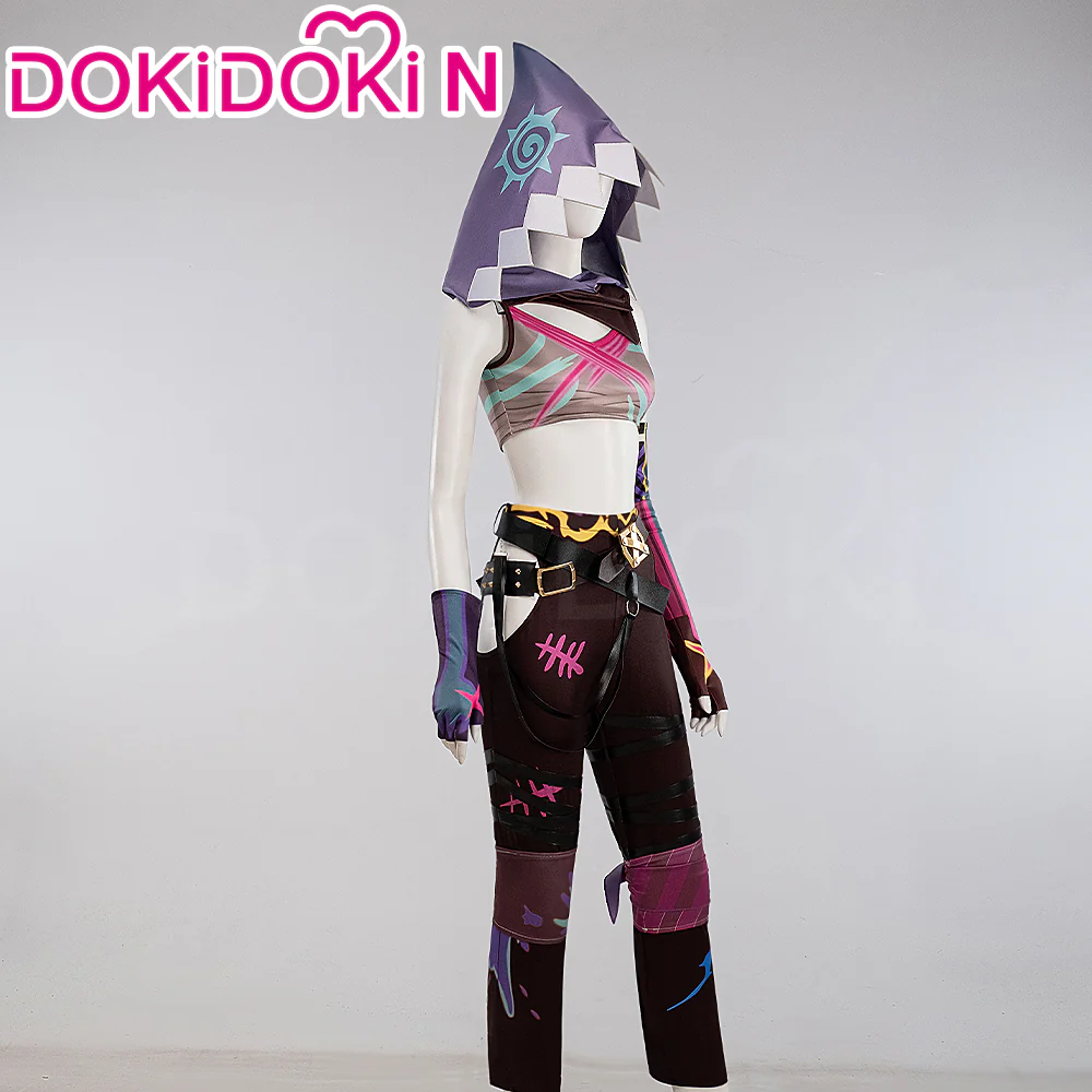 【In Stock】【Size XS-3XL】DokiDoki-N Anime Cosplay Fractured Jinxx Costume - Image 2
