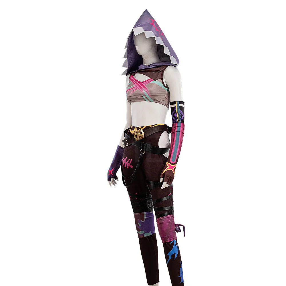 【In Stock】【Size XS-3XL】DokiDoki-N Anime Cosplay Fractured Jinxx Costume - Image 5