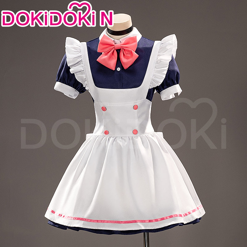 【In Stock】【Size XS-3XL】Dokidoki-N Anime DDD Cosplay Costume Maid Cute