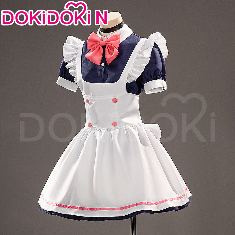 【In Stock】【Size XS-3XL】Dokidoki-N Anime DDD Cosplay Costume Maid Cute - Image 2