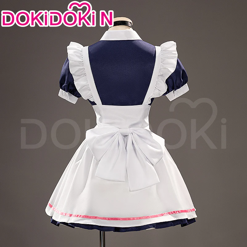 【In Stock】【Size XS-3XL】Dokidoki-N Anime DDD Cosplay Costume Maid Cute - Image 3