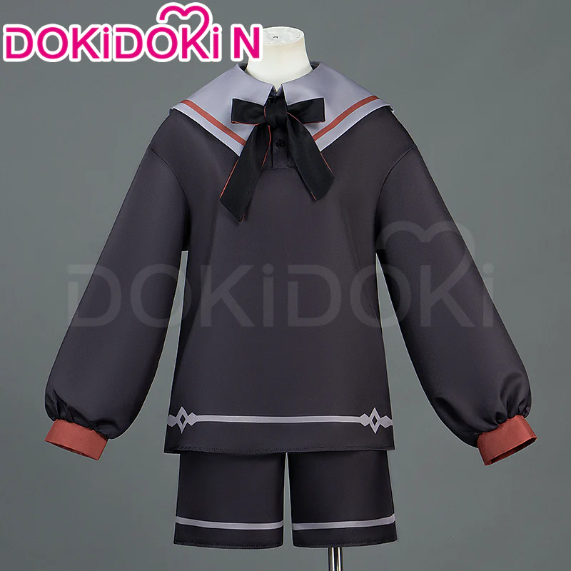 【In Stock】【Size XS-3XL】DokiDoki-N Game Genshin Impact Fontaine Fatui Harbinger Cosplay The Knave Arlecchino Childhood Ver Costume