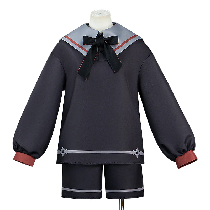 【In Stock】【Size XS-3XL】DokiDoki-N Game Genshin Impact Fontaine Fatui Harbinger Cosplay The Knave Arlecchino Childhood Ver Costume - Image 6