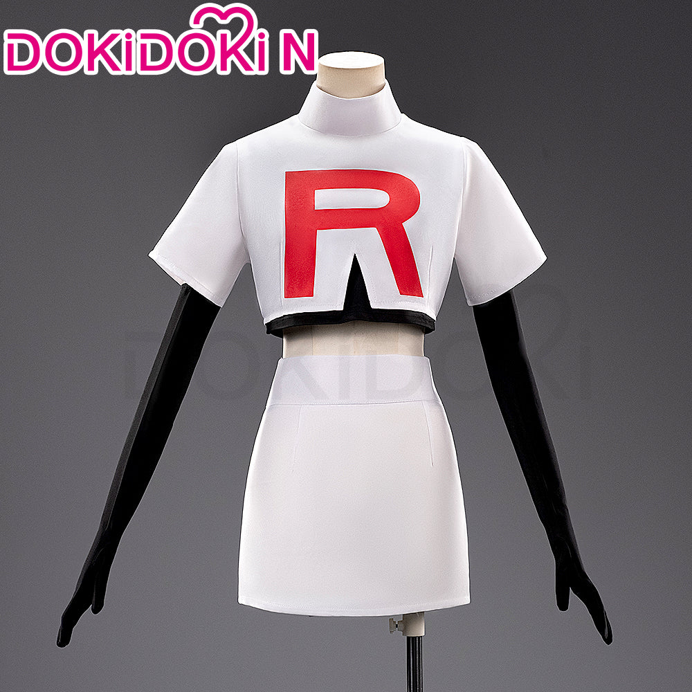 【In Stock】【Size XS-3XL】DokiDoki-N Anime Cosplay White Suit Dress Costume - Image 2