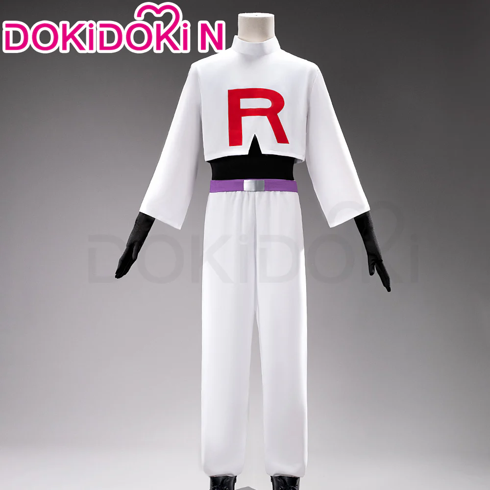 【In Stock】【Size XS-3XL】DokiDoki-N Anime Cosplay White Suit Dress Costume - Image 7