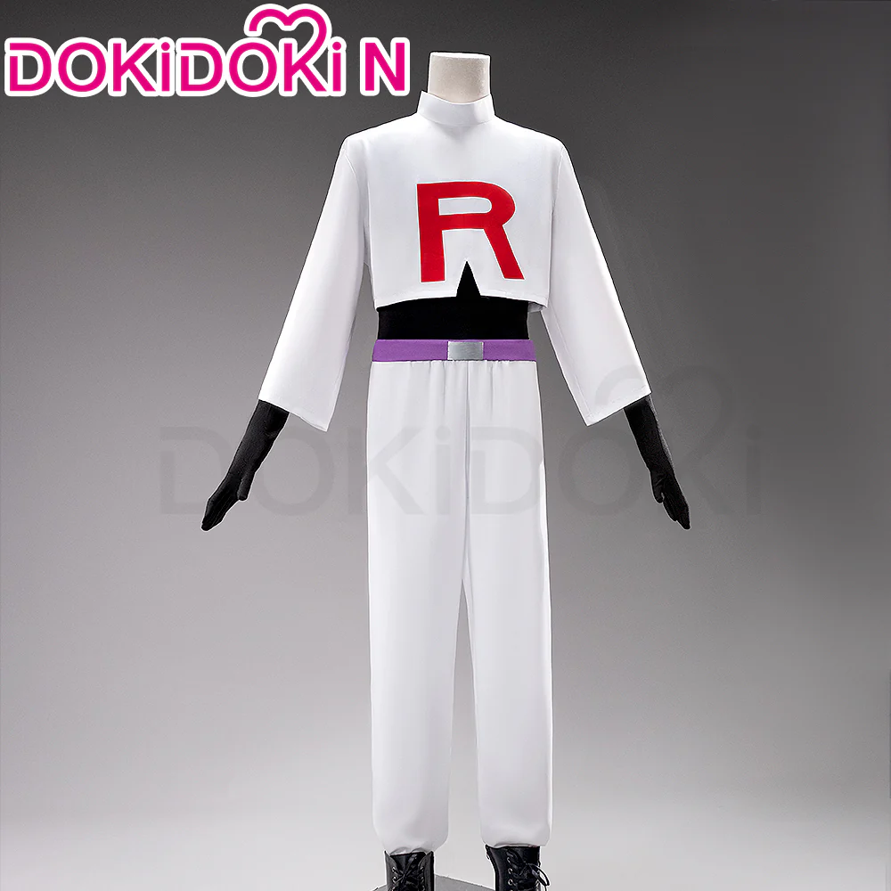 【In Stock】【Size XS-3XL】DokiDoki-N Anime Cosplay White Suit Dress Costume - Image 9