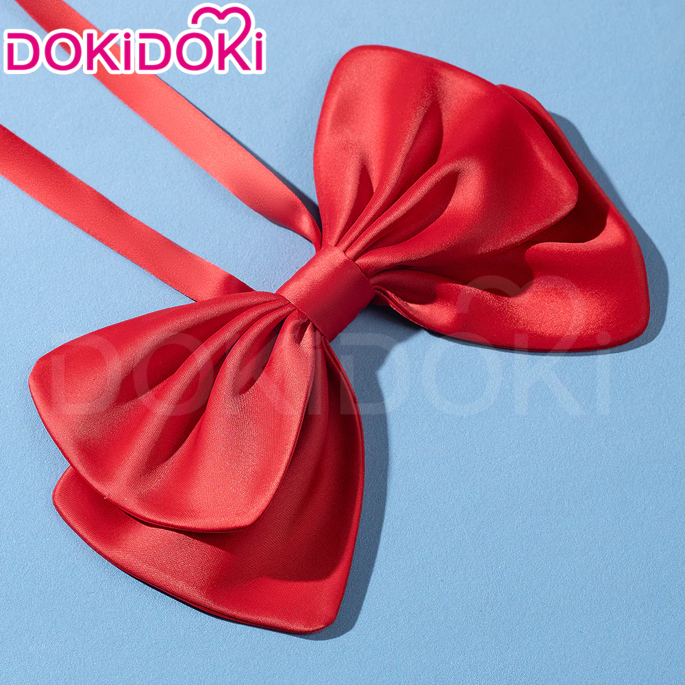 【Partially Ready For Ship】【Size XS-3XL】Dokidoki-R Anime DDD Cosplay Costume Pink Uniform - Image 6