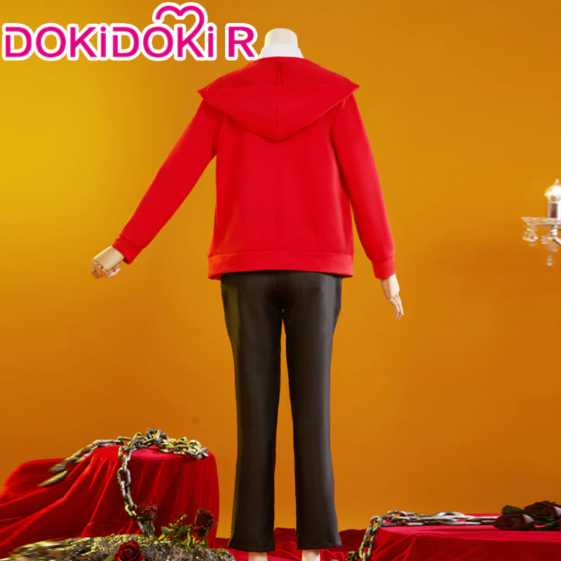 【In Stock】【Size XS-3XL】DokiDoki-R Anime Manga Cosplay Costume Red Halloween - Image 3