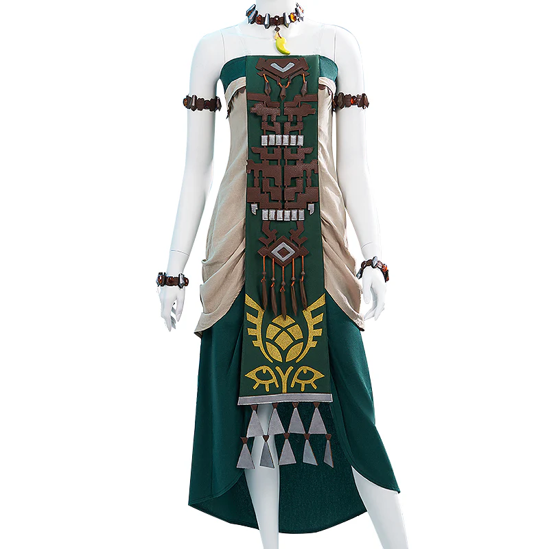 【Size XS-3XL】DokiDoki-R Game Cosplay Princess Costume Dress - Image 4