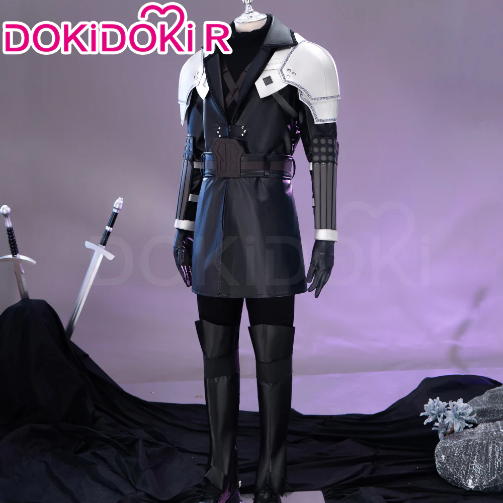 【Size XS-3XL】DokiDoki-R Gam Cosplay Sephiiroth Costume Young Ver. - Image 2