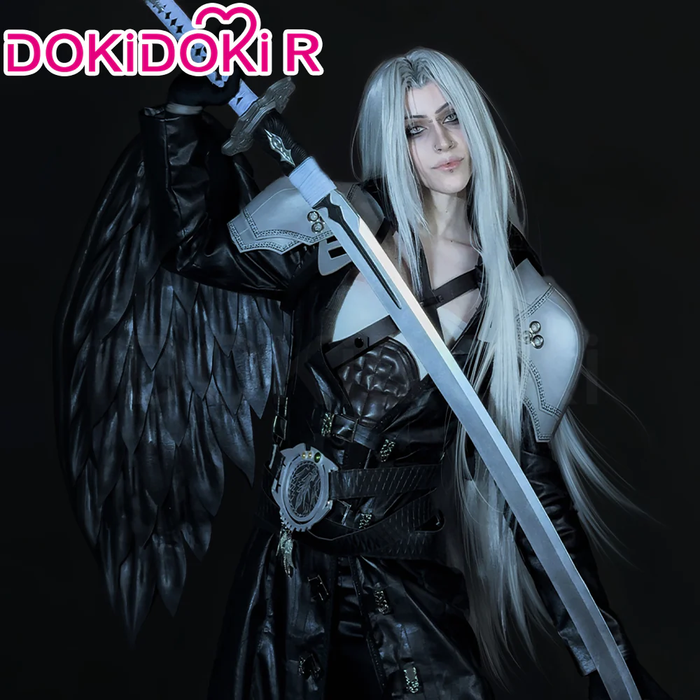 【Ready For Ship】【Last Batch】DokiDoki-R Game Cosplay Sephiiroth Costume Adult