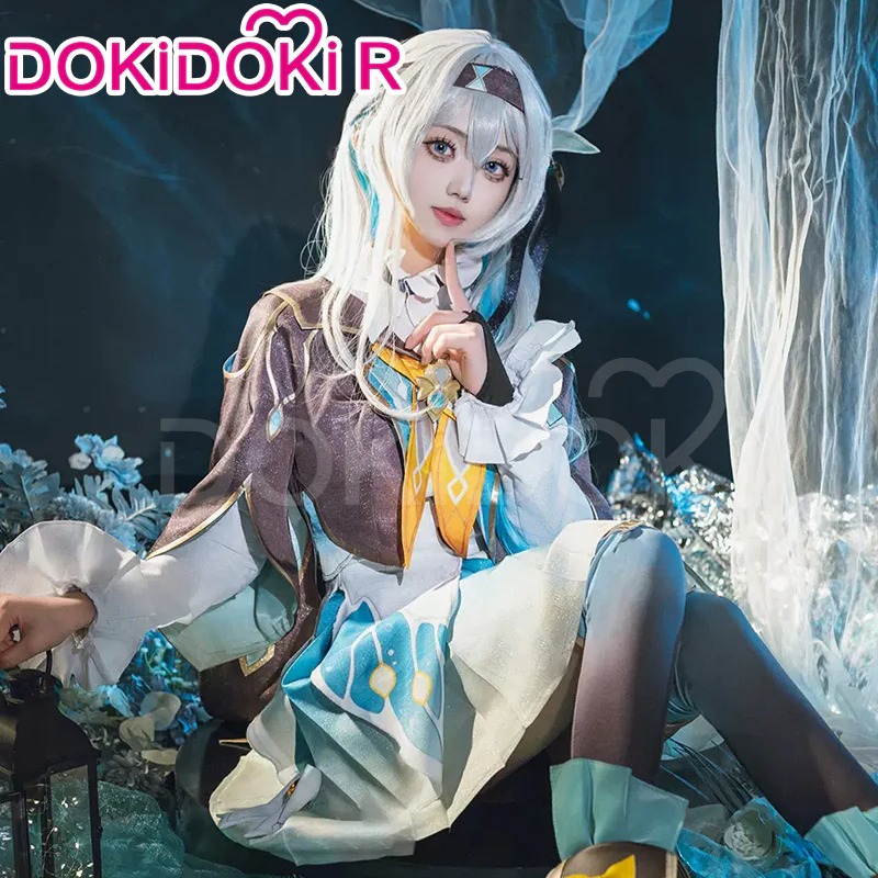 【In Stock】【Size XS-2XL】DokiDoki-R Game Honkai: Star Rail Cosplay Firefly Costume - Image 5