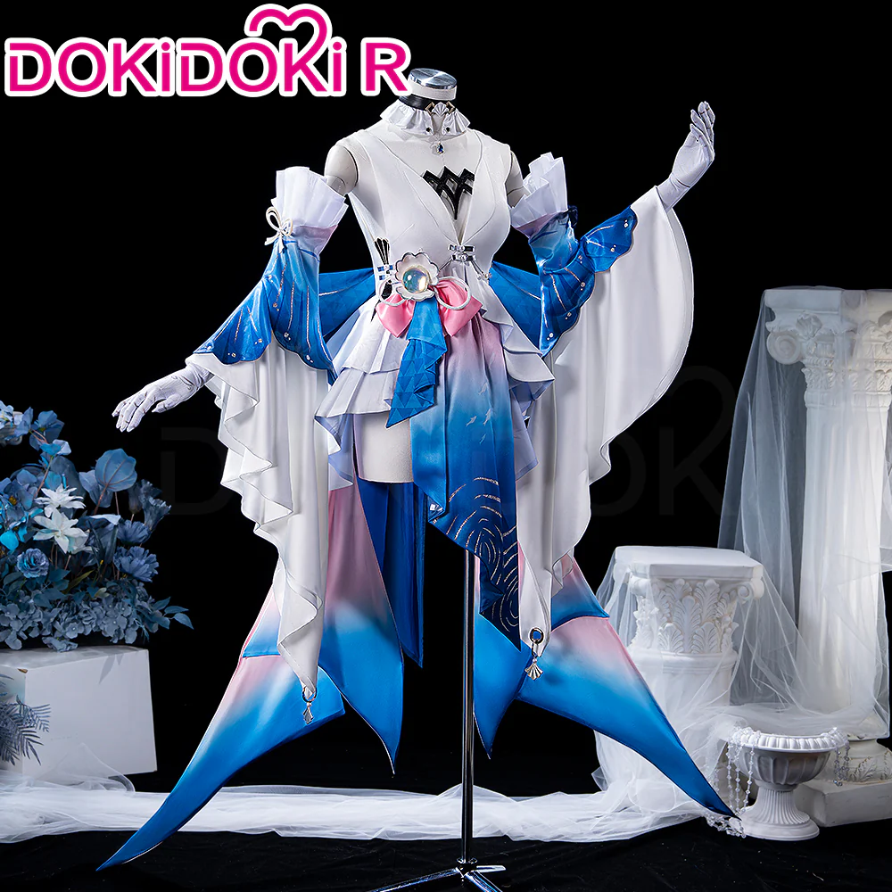 【Size XS-3XL】DokiDoki-R Game Honkai: Star Rail Cosplay Pearl Costume Ten Stonehearts