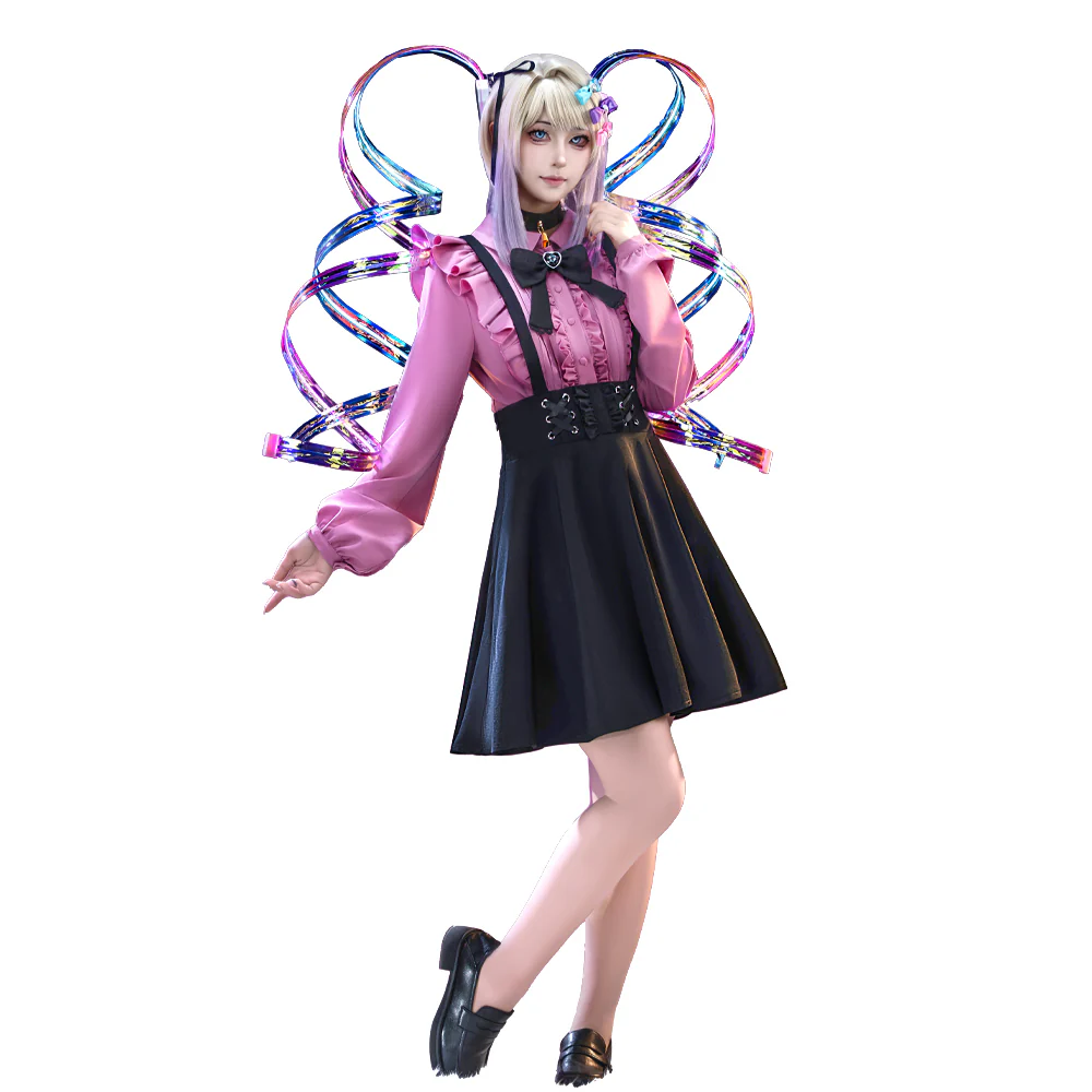 【Size XS-3XL】DokiDoki-R Game NEEDY GIRL OVERDOSE Cosplay KAngel Cospaly Costume Daily - Image 4