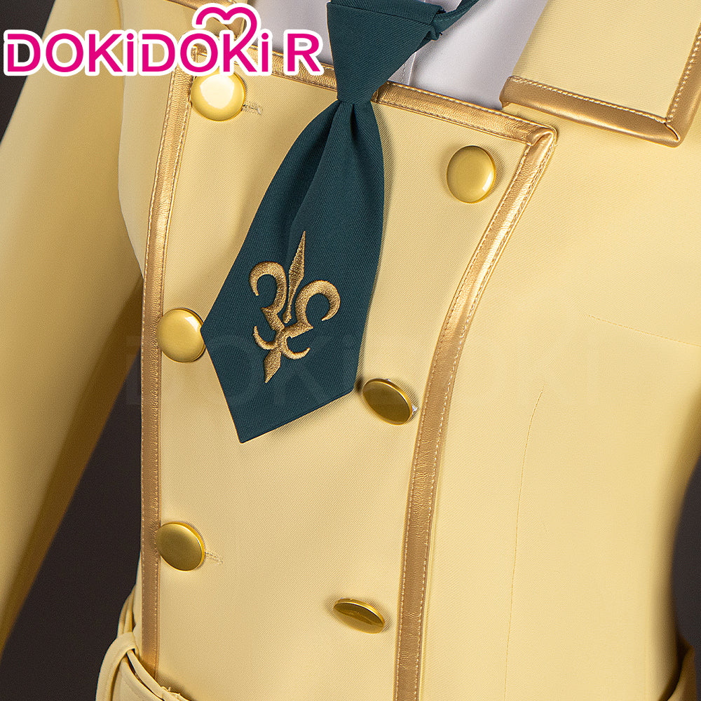 【IN STOCK】【Size XS-XL】DokiDoki-R Anime Cosplay Costume Yellow Uniform - Image 3