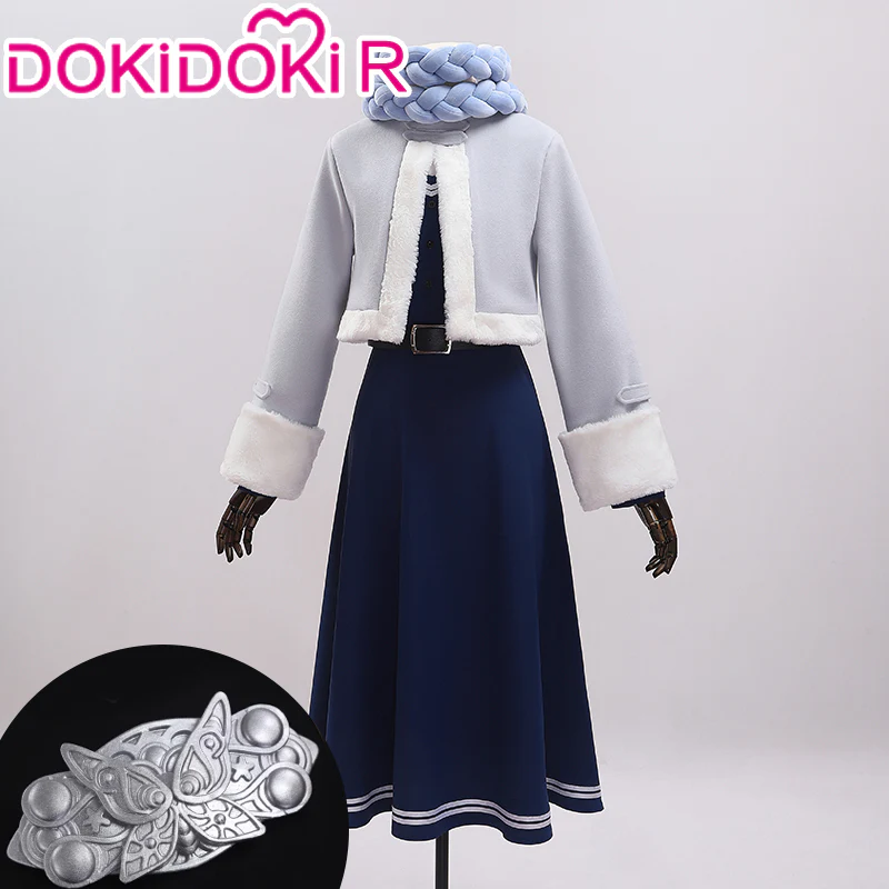 【Partially Ready For Ship】【Size S-XL】DokiDoki-R Anime Cosplay Feern Costume Winter Wear - Image 11