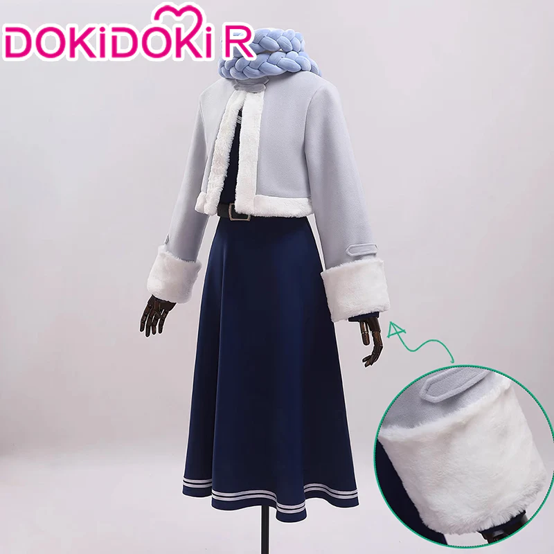 【Partially Ready For Ship】【Size S-XL】DokiDoki-R Anime Cosplay Feern Costume Winter Wear - Image 12