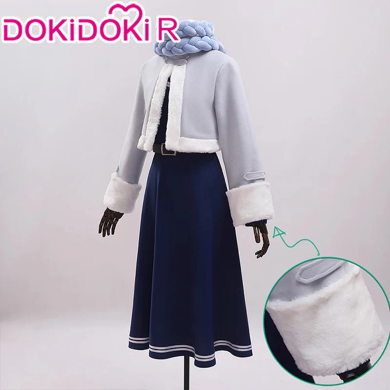 【Partially Ready For Ship】【Size S-XL】DokiDoki-R Anime Cosplay Feern Costume Winter Wear - Image 13
