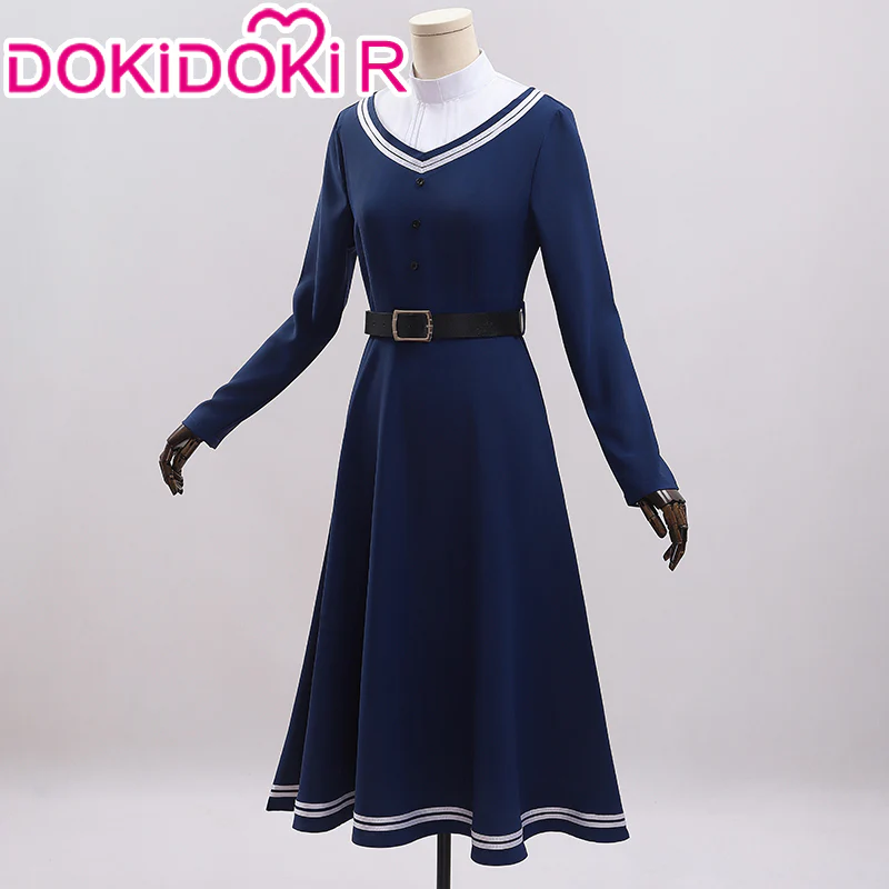 【Partially Ready For Ship】【Size S-XL】DokiDoki-R Anime Cosplay Feern Costume Winter Wear - Image 14