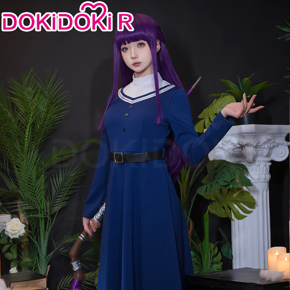 【Partially Ready For Ship】【Size S-XL】DokiDoki-R Anime Cosplay Feern Costume Winter Wear - Image 9