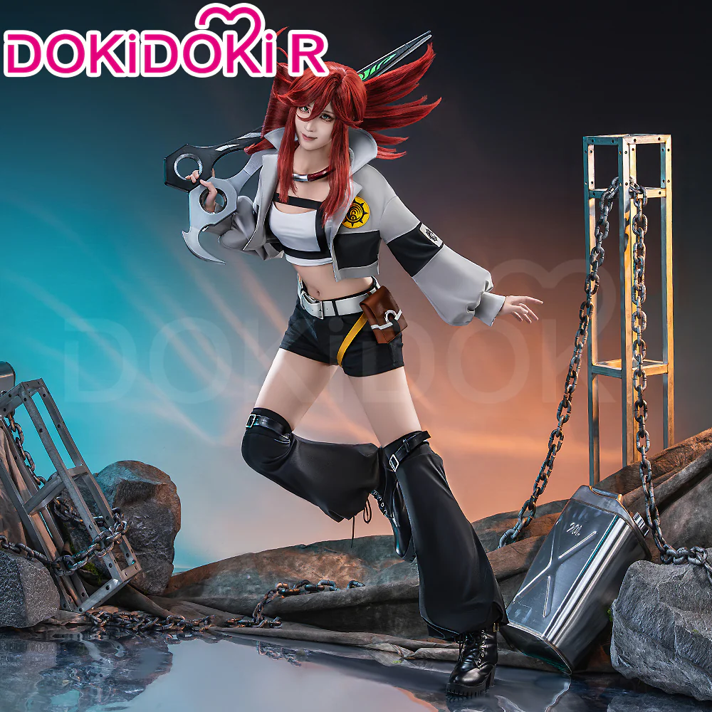 【Partially Ready For Ship】【Upgrade】【Size XS-3XL】DokiDoki-R Anime Gachiakuta Cosplay Riyo Costume Reaper Bag Supporters