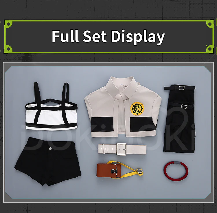 【Partially Ready For Ship】【Upgrade】【Size XS-3XL】DokiDoki-R Anime Gachiakuta Cosplay Riyo Costume Reaper Bag Supporters - Image 12