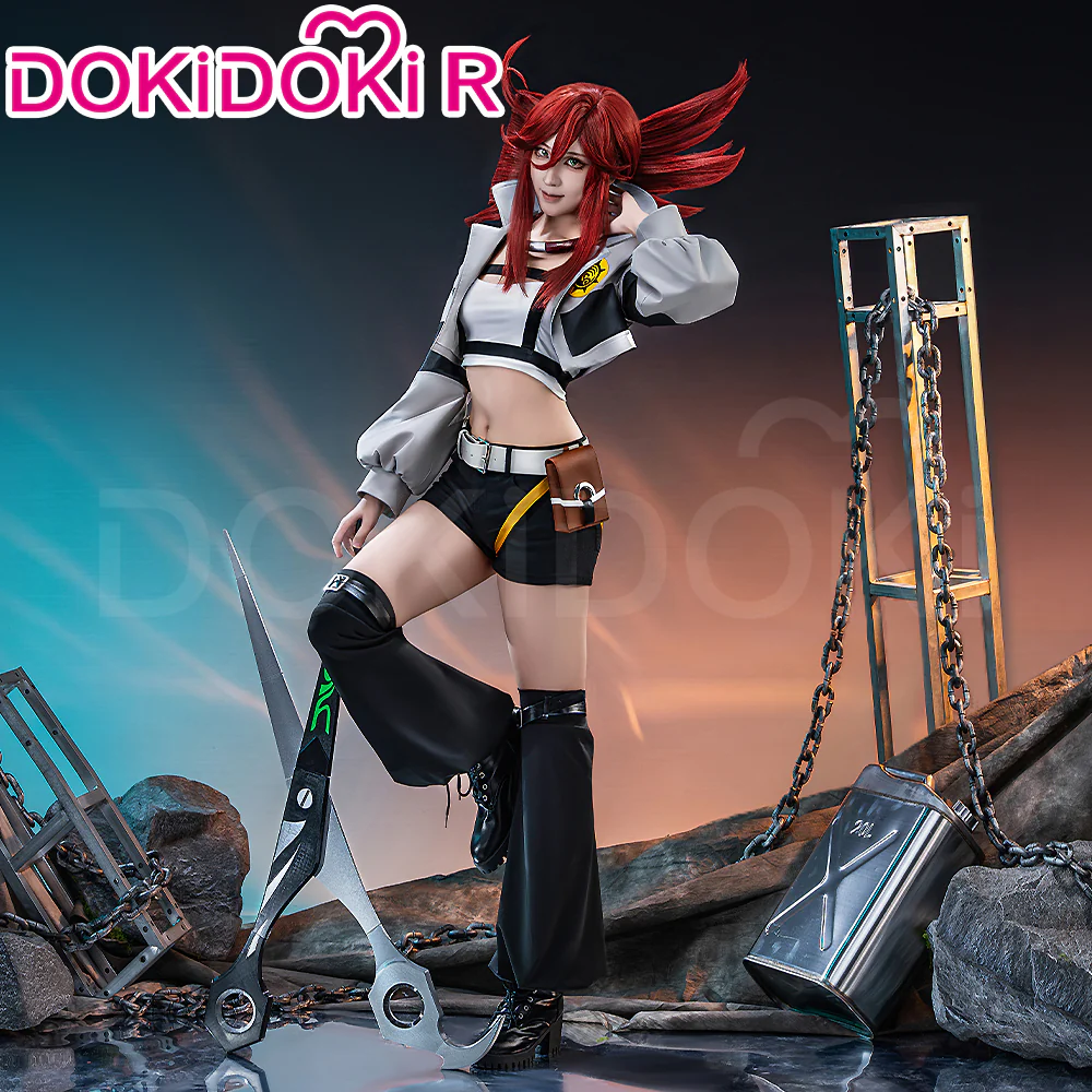 【Partially Ready For Ship】【Upgrade】【Size XS-3XL】DokiDoki-R Anime Gachiakuta Cosplay Riyo Costume Reaper Bag Supporters - Image 2