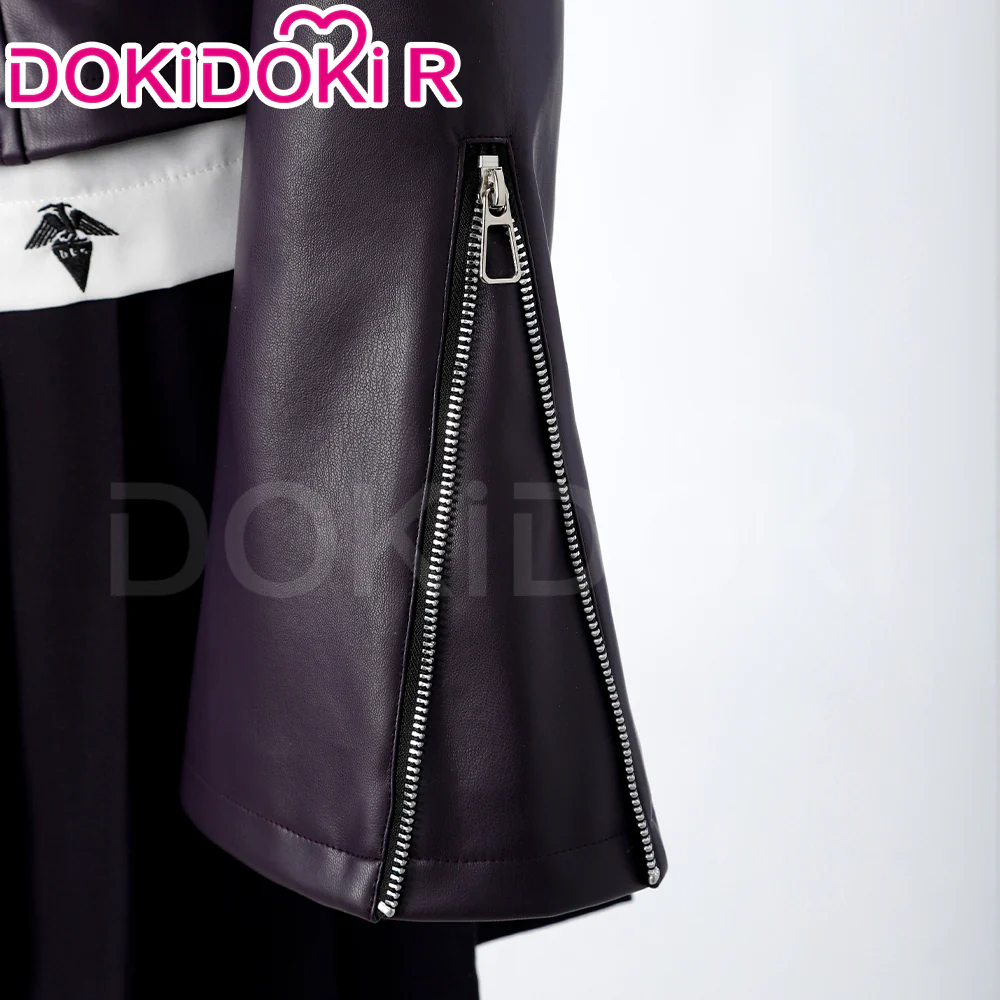 【Partially Ready For Ship】【Size XS-XL】DokiDoki-R Game Cosplay Black Dress Suit Costume - Image 5
