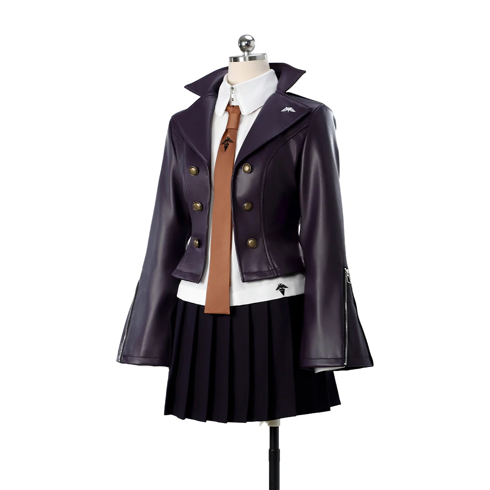 【Partially Ready For Ship】【Size XS-XL】DokiDoki-R Game Cosplay Black Dress Suit Costume - Image 6